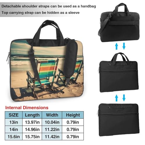Bolso Maletín para Laptop Unisex Impermeable miniatura 2