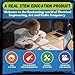 Make It At Home - DIY Build Your Own RC Car Kit - Buildable Model - Wooden Cars to Build & Paint - STEAM & STEM Kits Project - Crafts for Boys Ages 8-12 - Wood Simple Machine for Kids