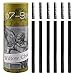 Artist Willow Vine Sketch Charcoal Sticks, Approx. 7-9mm Dia, Pack of 25