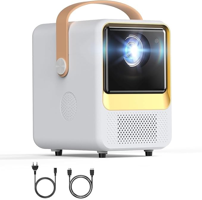 BESGEER Mini Projector WiFi for Tufting