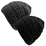 Le bonnet homme est extensible et élastique, taille unique, convient à la plupart des adultes, unisexe pour femme et homme.la main est chaude et confortable, respirante et chaude.