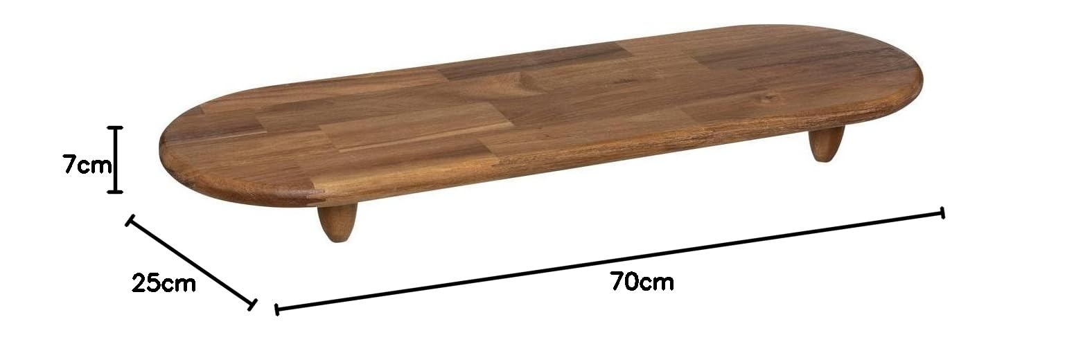 Secret de Gourmet - Tablero de pie "acacia" 70x25cm
