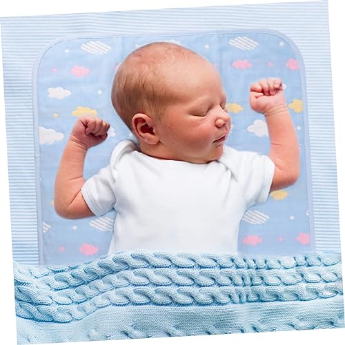 Toyvian 3 Pecas colchão de berço impermeável fraldas para mulheres adultas trocador de bebê descartá
