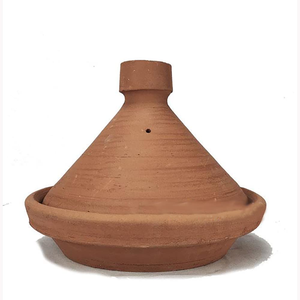 Tajine Marocchino Pentola Terracotta Rettangolare Rossa cm 37 x 28 h