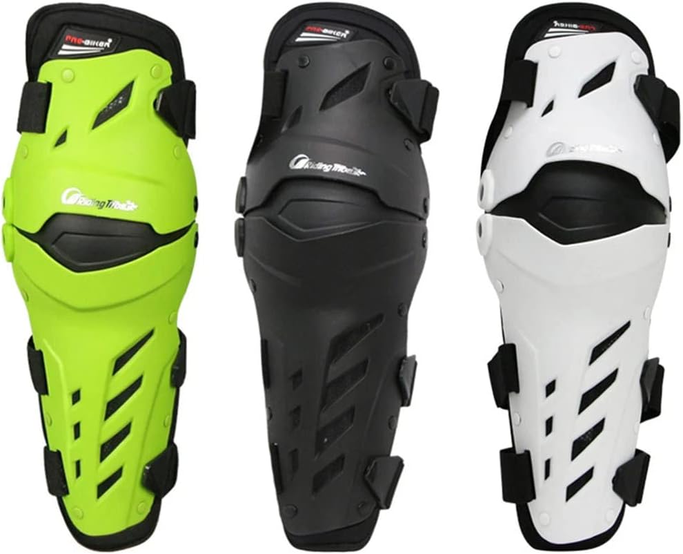 Motorcycle Knee Pads 4Pcs Adults Alloy Steel Motorcycle ATV Motocross Elbow Knee Shin Guards Protector Motocross Racing Knee