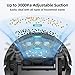 HONITURE Robot Vacuum Cleaner with Mop, G20 Robotic Vacuums with Mapping, 3000Pa...