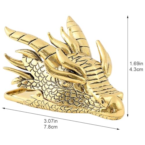 Trombone de note dragon en métal : support de page rigide et durable - 7