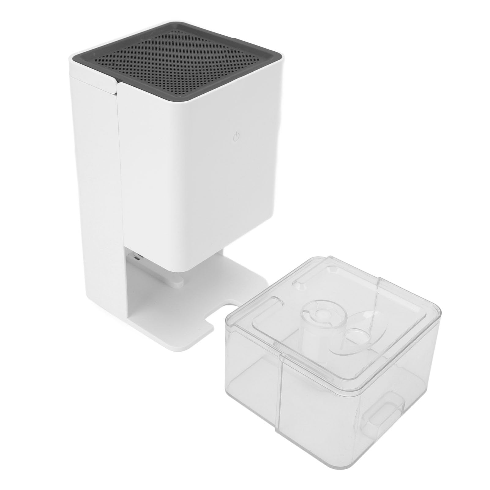 Rengue Tragbarer 40-W-Luftentfeuchter mit 1,2 L Wassertank, Automatischer Abschaltung und Wäschetrocknung für Schlafzimmer, Keller, Wohnmobil (EU-Stecker)
