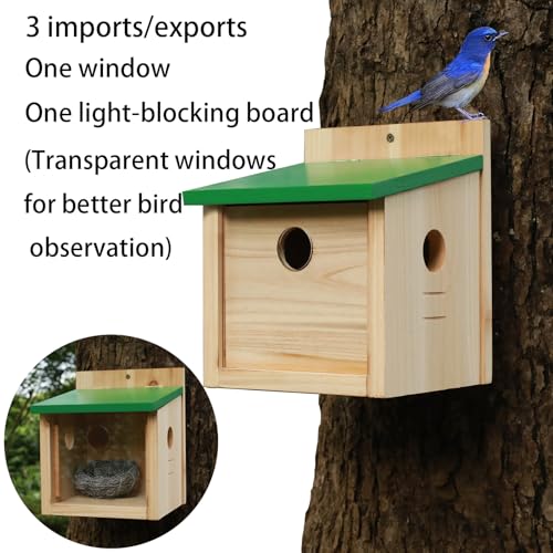 Starswrbirdhouselargebluebirdhousefeederoutdoormealwormsfeederforbluebirdwithviewingwindowwitheasycleanremovabledooroutsidehangingbirdhouses Urban Country Home Decor Starswr bird house large bluebird house feeder outdoor mealworms feeder for bluebird with viewing windowwith easy clean removable door outside hanging birdhouses urban country home decor