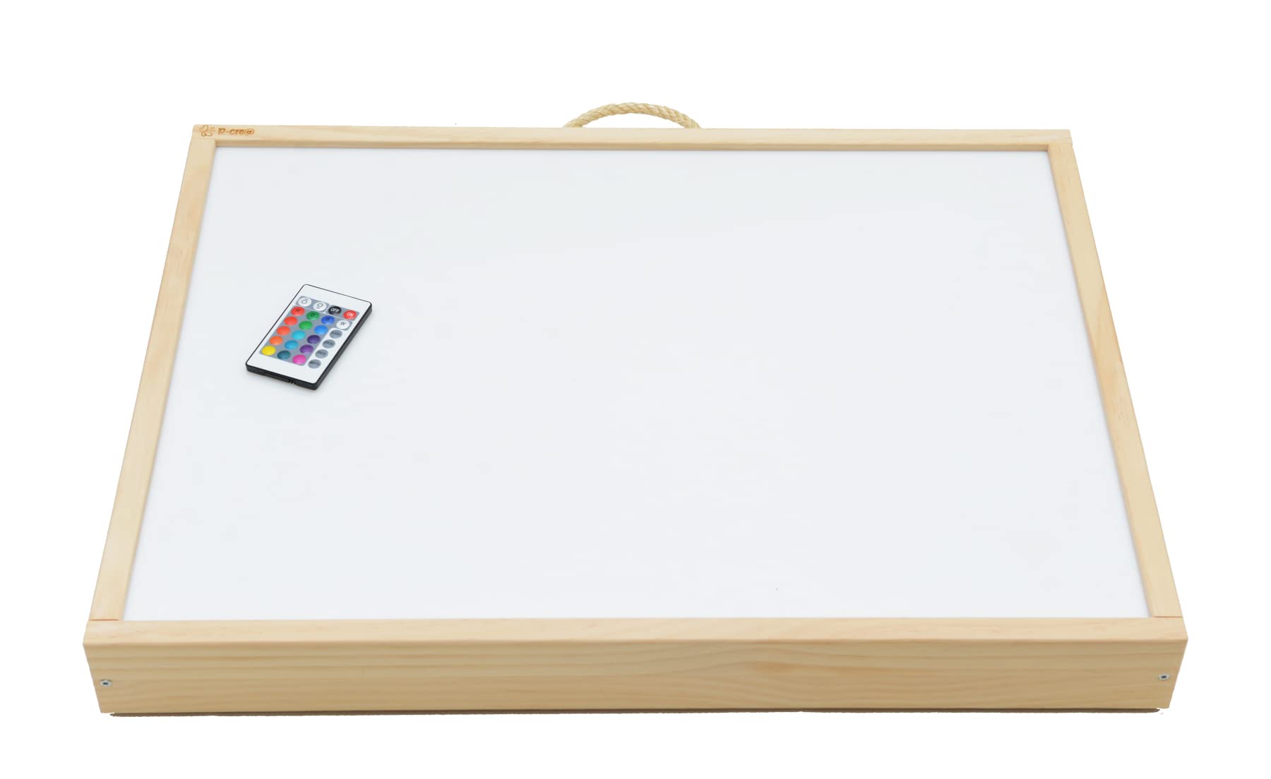 Montessori Light Table + Activity Manual | Customizable, Certified (AIJU + Univ. Murcia) | Sensory Light Box for Children | Learning and Creativity at Home or Classroom | Board Montessori