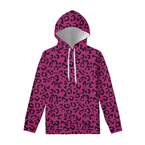 Sweat à capuche homme motif guépard pour un look streetwear quotidien