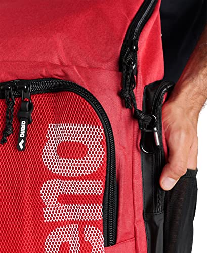 Image of ARENA Team 45 Backpack Swimming Athlete Sports Gym Rucksack Large Training Gear Equipment Swim Bag for Men /Women, 45 Liters