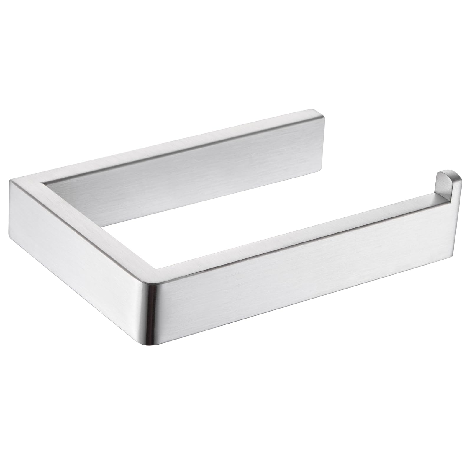 APLusee Square Toilet Paper Holder, Brushed Nickel, 304 Stainless Steel