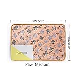 luciphia Hundedecke Katzendecken Waschbar Flauschig, 1 Pack 3 Decken Super Weich Fluffy, Kuscheldecke Fleece Haustier Decken für Hunde Katzen, Kann für Sofas, Autos, Betten, Pfote 52 * 76cm