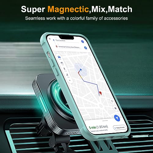 Image of Compatible with iPhone 13 Pro Case with Stand 6.1 inch,Green