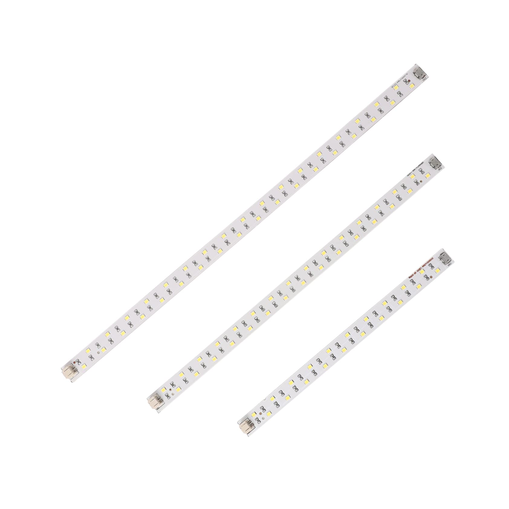 OSALADI 3pcs Led Strip Led Lights White Small Closet Light