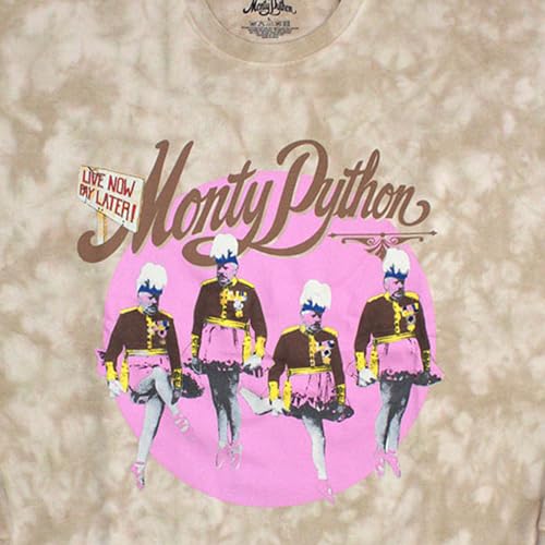 Sweat-shirt à capuche Monty Python Pay Later effet délavé vintage - 2