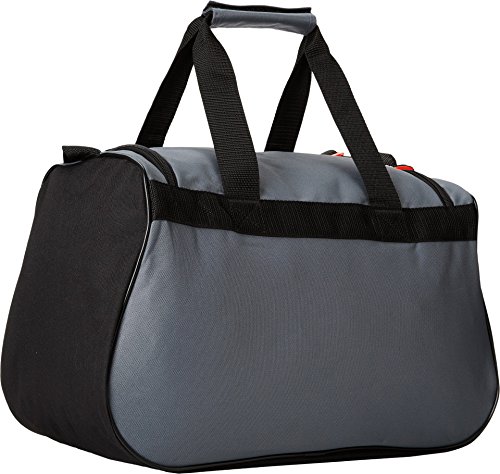 Image of adidas Power Gym Bag - Lightweight Small Duffel, Onix Grey /Black /Solar Red /Diablo, OSFA