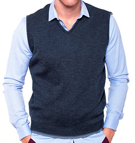 Chaleco Caballero de Pico sin Mangas (5XL, Marengo)