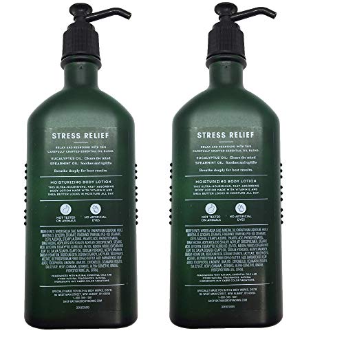Bath & Body Works Aromatherapy Stress Relief - Eucalyptus + Spearmint Body Lotion, 6.5 Fl Oz, 2-Pack - Image 4