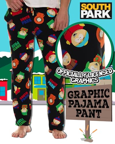 Mens Pajama Pants - South Park Cartman Kenny Kyle Soft PJ Pants Unisex Sleepwear for Women and Men (Sizes: S-XL)2