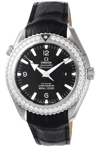 [オメガ] 腕時計 シーマスター プラネットオーシャン コーアクシャル自動巻 ダイヤ 600M防水 222.18.46.20.01.001 並行輸入品 ブラック