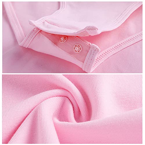 Girls Ballet Long Sleeve Leotards Hollow Back V-Neck Tutu Skirt Ballerina Dance Outfits for Toddler3