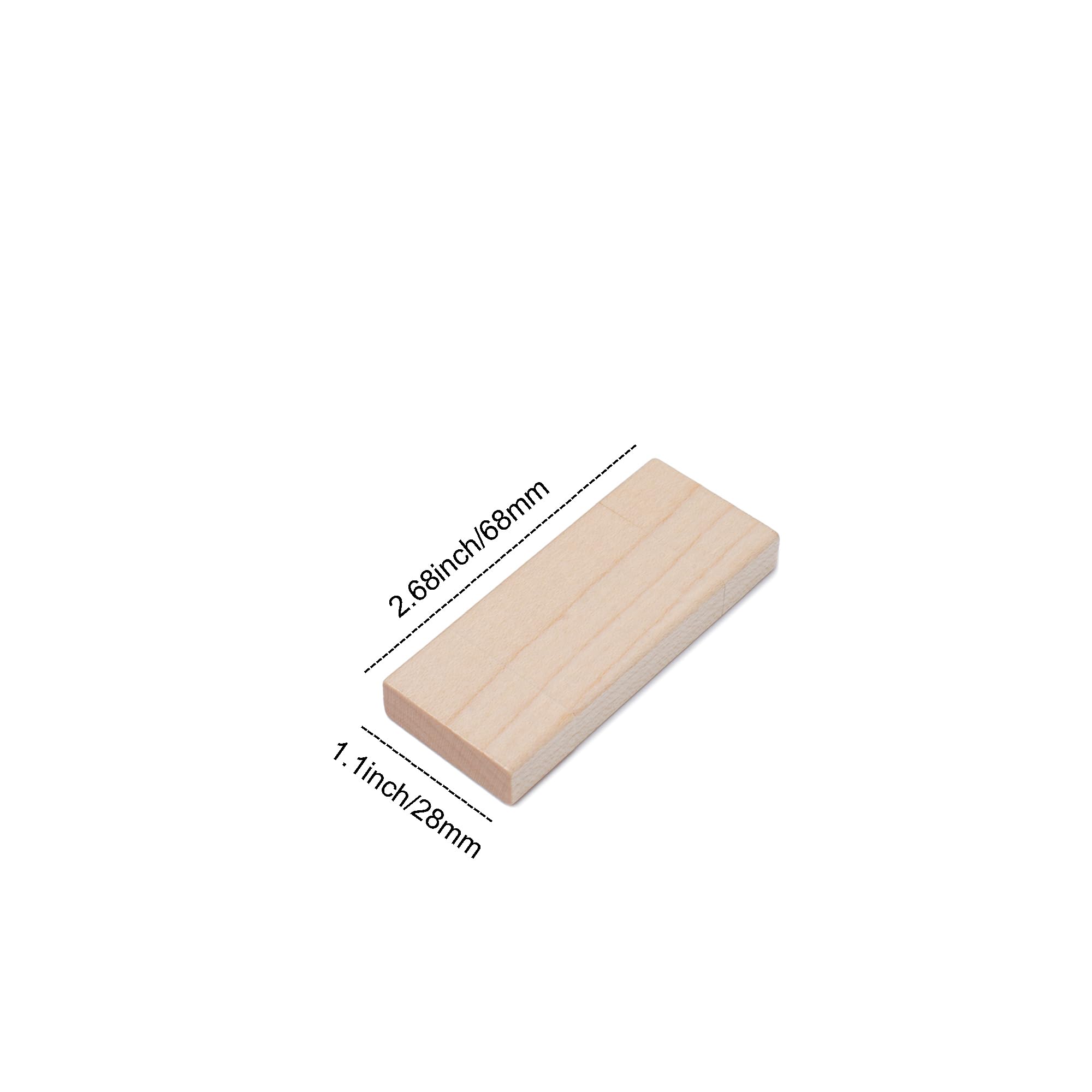 Chiavetta USB C da 32 GB, chiavetta USB 3.0 ad alta velocità, tipo C, doppia OTG, in legno d'acero, per TV, auto, smartphone, PC, laptop