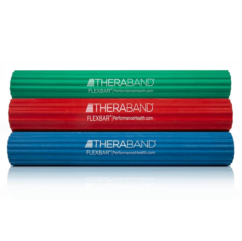 Amazon.co.jp: THERABAND フレックスバー テニス肘セラピーバー
