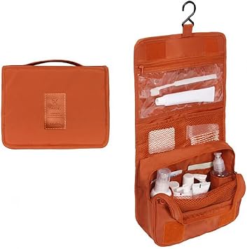 EUBUY Hanging Travel Toiletry Wash Bag,Waterproof Bags,Makeup Toilet Bag Foldable Travel Toiletries Cosmetic Waterproof Organizer for Women Girl Gift