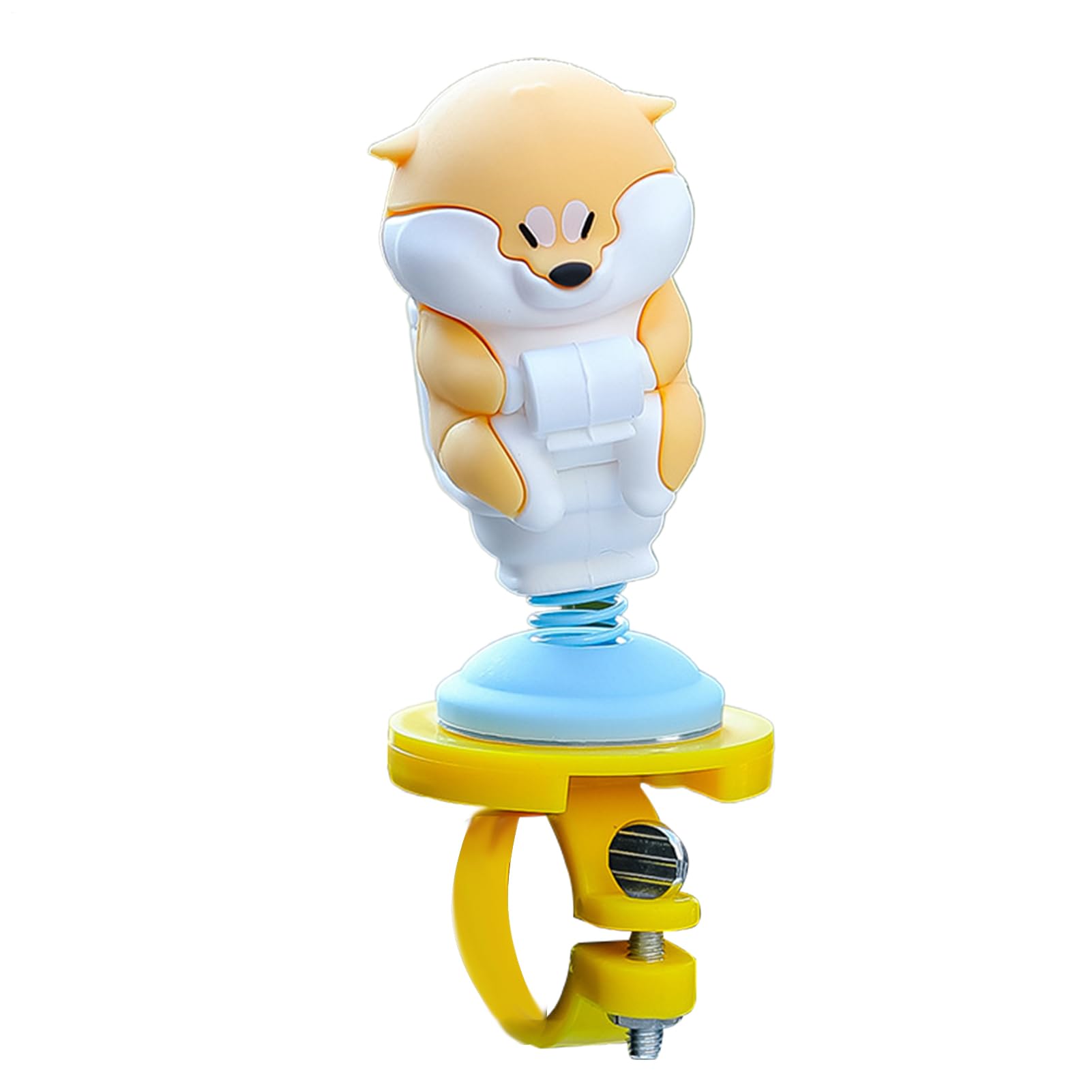 Electric Cycling Handlebar Pendant | Shaking Creative Anime Doll Cute Dog | Scooter Decorations, Adorable Accessories For Riding, Outdoor Use, Handle Bar Charm For Scooters