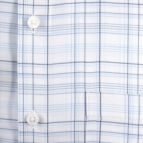 Image of 7-DAYS Men's Premium Checks Formal Shirt - Cotton Rich, Regular Fit, Full Sleeve, with Pocket, Wrinkle Resistant - Stylish Office & Everyday Wear.