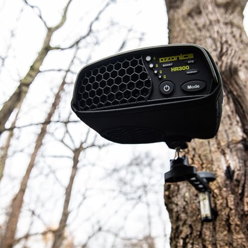 Ozonics HR300 Scent Eliminator | Ozone Generator for Hunting with Boost Output Setting | Scent Control with 3 Modes of Operation | Ozone Odor Eliminator Machine with Rechargeable Battery & Tree Mount