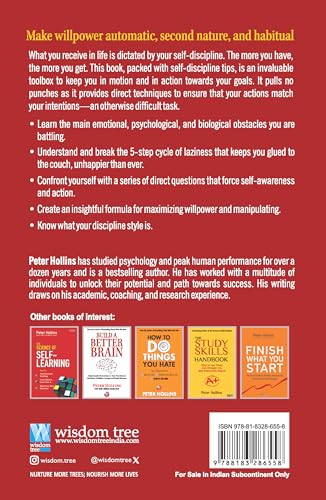 Image of The Power of Self-Discipline: 5-Minute Exercises to Build Self-Control, Good Habits, and Keep Going When You Want to Give Up