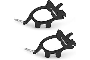 Triceratops Dinosaur Bottle Opener Keychain - Bite Into Refreshment