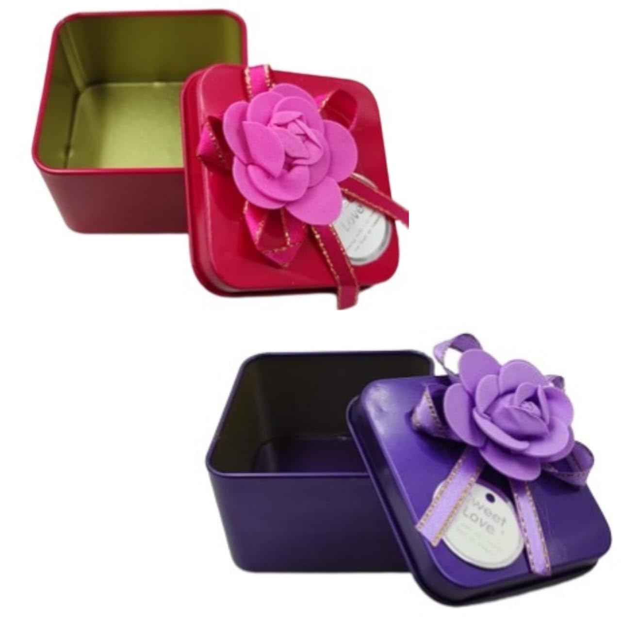 Beauty Tool Decorative Metal Gift Box (Empty) |Cute Square Shaped | Jewellery Box, Diwali Gifts, Birthday Return Gifts, Christmas Gifts (Multicolor) |Pack Of 2| (B0D3FH59LB) Amazon Price History, Amazon Price Tracker