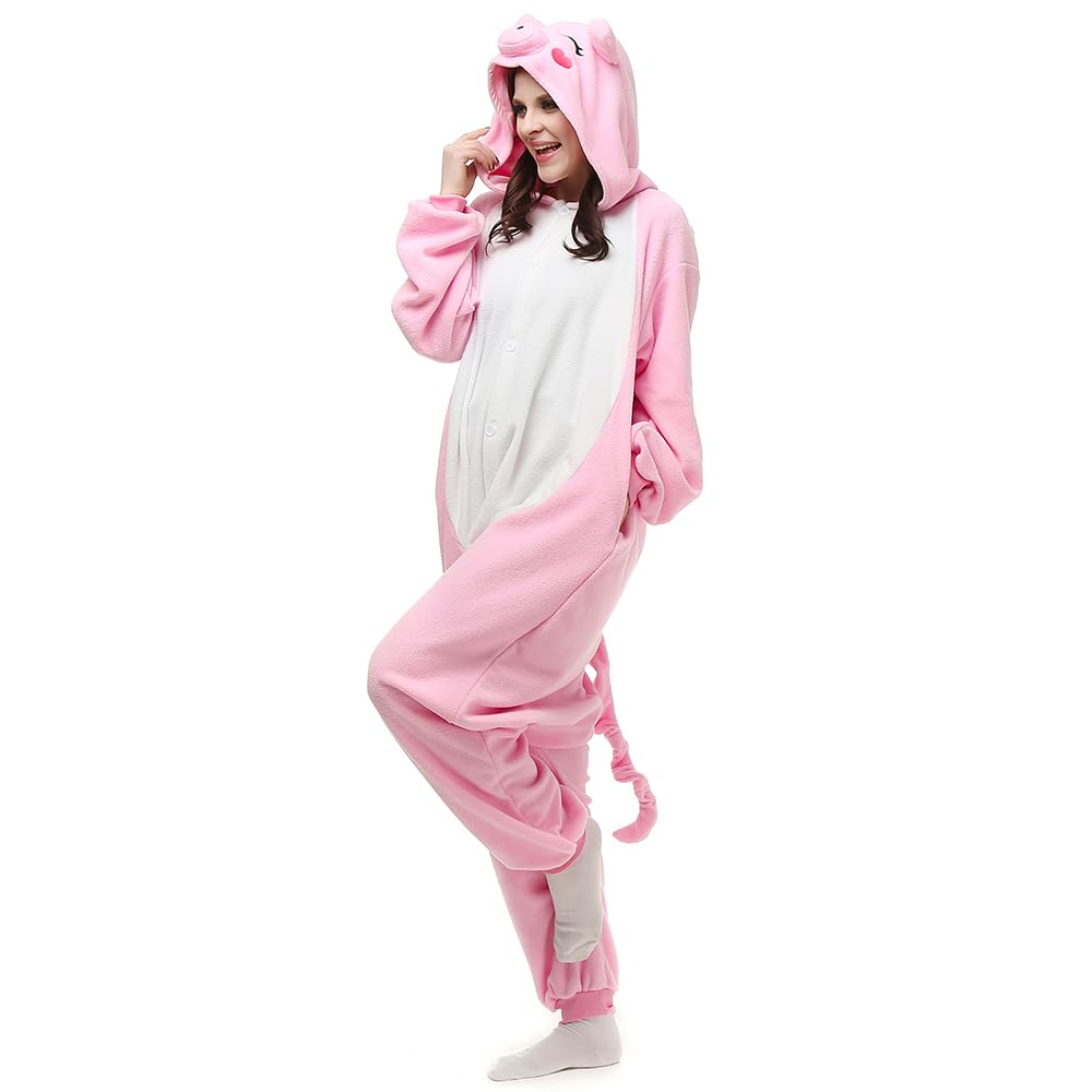 LBJR Pigiama Animali Adulti Cosplay Costume Pigiamone Intero Onesie