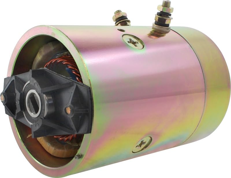 Premium Heavy Duty DDB Motor AMJ5667 12 Volt 2.1kW CCW Replaces Hyster J.S. Barnes & Monarch Hydraulic Arctic & Boss Snow Plow Applications IM0159 0-136-350-011 19024710 2200355 MM106 11.212.108