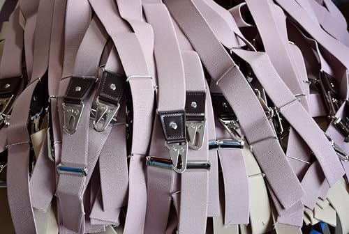 Image of Suspenders for Men with Snap Hooks Adjustable 1.4 inch Wide