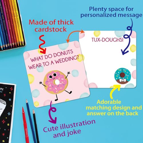 DEARMAMY 60Pcs Lunch for Kids Cute Lunchbox Notes Inspirational and Motivational Notes Cards Joke Cards for Kids Girls Boys Accessories School Supplies - Image 3