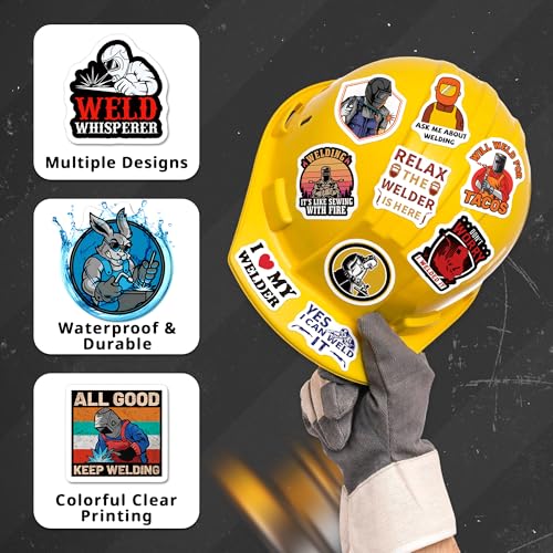 Save 50% on 200PCS Welding Stickers with Code KGL5NTZ9 - Image 3