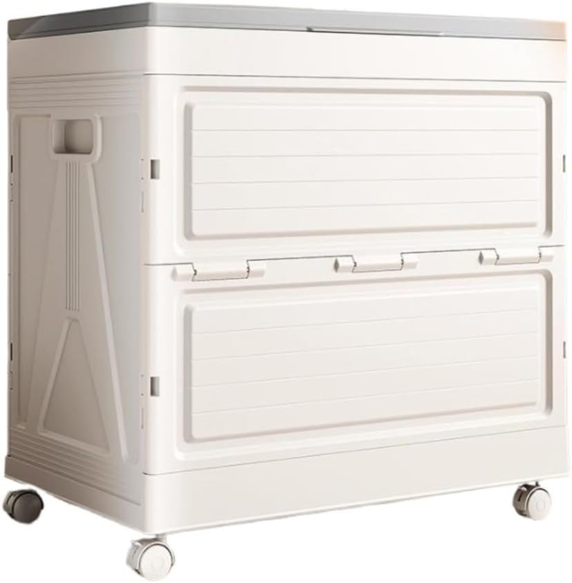 Practical Wheeled Storage Box - Mobile Design, Large Capacity, Suitable For Tidying Sundries In Bedrooms And Living Rooms To Create A Neat Space -Essential storage box for home use