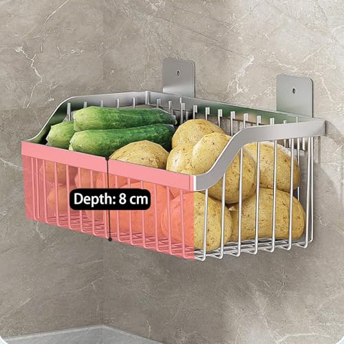 Cestas de acero inoxidable 304 duraderas para baño y cocina 6