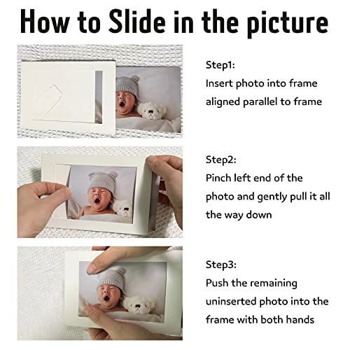 Litpoetic 50 Pack Standing Paper Picture Frames 4X6,Cardboard Photo Frame With Easel,Paper Photo Frame Cards,Gallery Frames Bulk For Wedding,Diy,Classroom, Black #TOP5