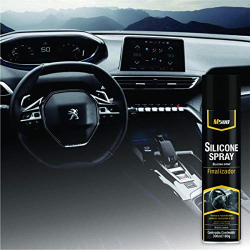 Silicone Spray Perfumado Aroma Lavanda 300ml M500-3 Peças