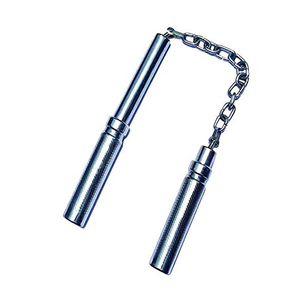 MTS Stainless Steel Nunchaku Chen Xi for Martial Arts Nanchaku, Heavy Duty Chain Link Handle, Black (B0D9PCHLZ2) Amazon Price History, Amazon Price Tracker