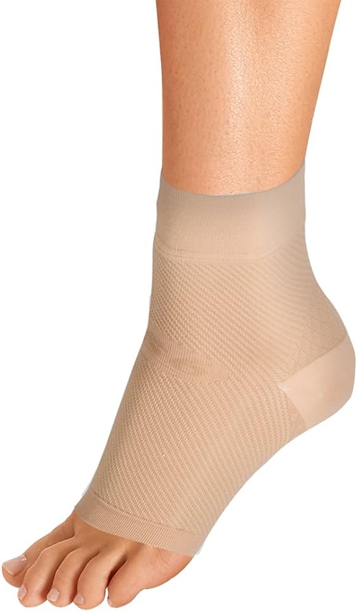 OrthoSleeve FS6 Foot Bracing (Single Sleeve) treats Plantar Fasciitis, Achilles Tendonitis and relieves heel pain in a soft, moisture-wicking fabric