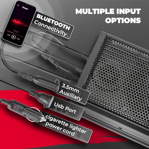 KEMIMOTO 16 Inch UTV Sound Bar