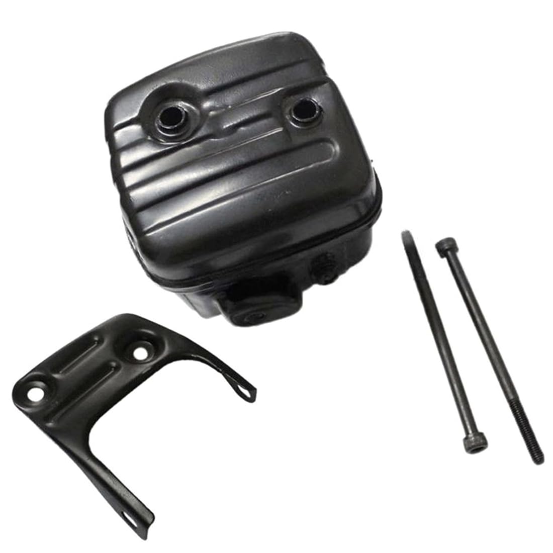 Xnuiasqe Chainsaw Muffler Assembly With Bracket And Gasket- Reliable Replacement Parts For Models 340 345 346 346Xp 350 351 353