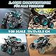 Ferngesteuertes Auto, 2,4GHz 20 km/h RC Monstertruck, 1:20 Ferngesteuerter Monster Truck mit Aufrecht Gehen, 360°Drehung, LED-Licht und Musi, Dinosaurier Spielzeug ab 3 4 5 6 8 10 Jahre Jungen Mädchen